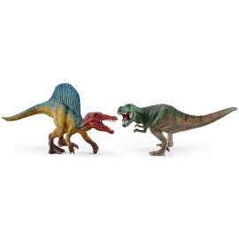 Figurine Schleich set figurine spinosaurus si trex sl41455