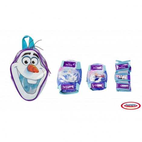 Darpeje Frozen - set protectie in rucsac (genunchiere, cotiere, protectie incheieturi)
