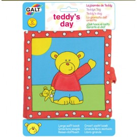 Galt Large soft book: carticica moale teddys day