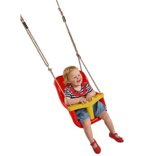 Kbt Leagan pentru bebelusi si copii 1-3 ani din plastic hdpe luxe pp rosu galben