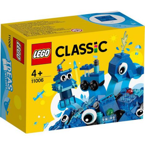Lego classic caramizi creative albastre 11006