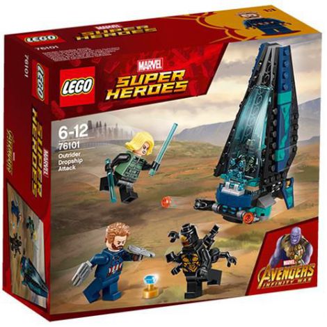 Lego marvel super heroes atacul transportorului de trupe outrider 76101