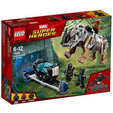 Lego marvel super heroes rhino face-off 76099
