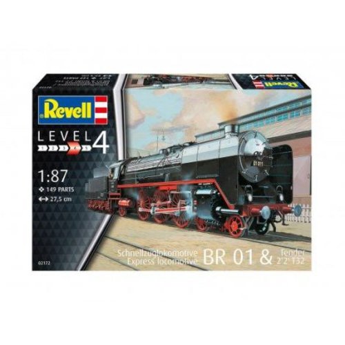 Revell Locomotiva express br 01 si tender 2\'2 t32