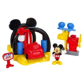 Mickey playset clubhouse - spalatorie de masini