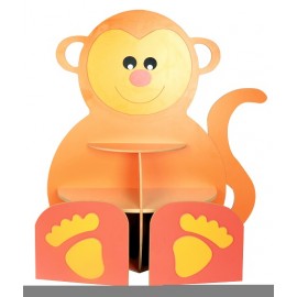 Moje Bambino Mobilier mic cu rafturi – monkey