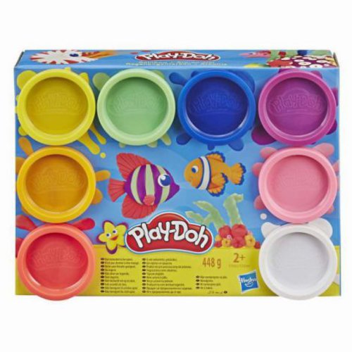 Play-doh set 8 rezerve colorate