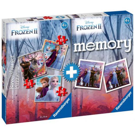 Puzzle + joc memory frozen ii