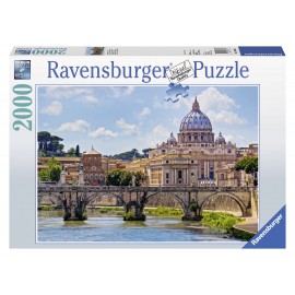Puzzle podul sant angelo roma 2000 piese