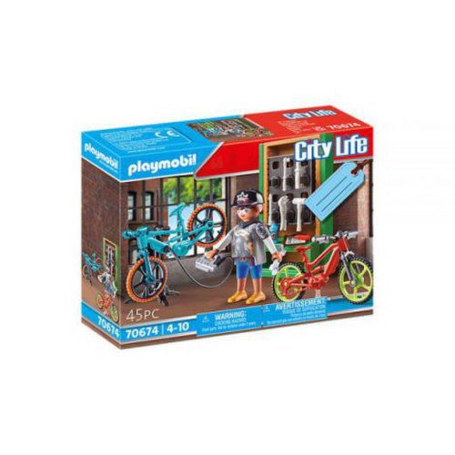 Set cadou atelier de biciclete 70674 playmobil