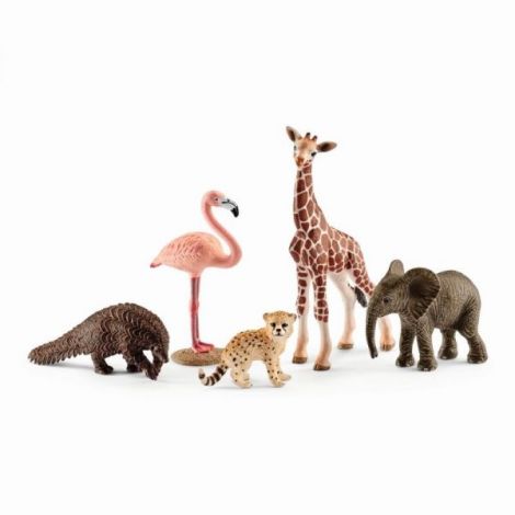 Set figurine schleich animale salbatice asortate sl42388