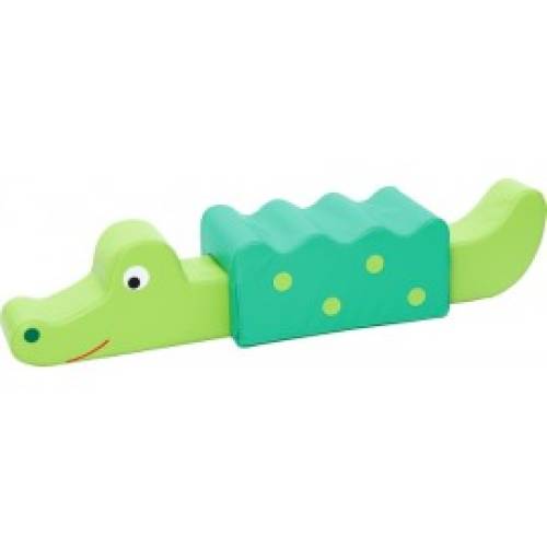 Moje Bambino Taburet cu elemente senzoriale – crocodil – zoo