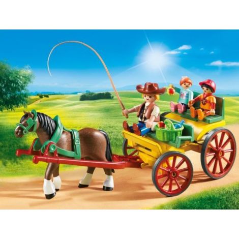 Playmobil Trasura cu cal