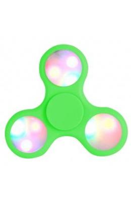 Fidget Spinner LED - Verde