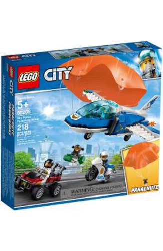 Lego city. arest cu parasutisti ai politiei aeriene