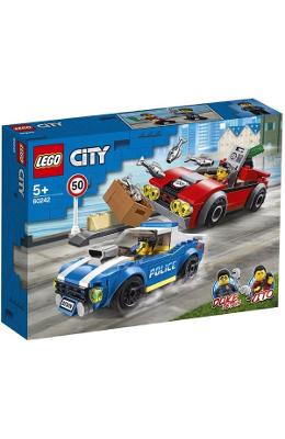 Lego city. arest pe autostrada politiei