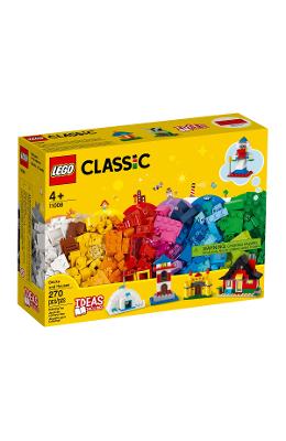 Lego classic. caramizi si case