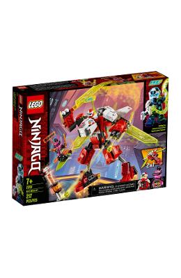 Lego ninjago. robotul avion al lui kai