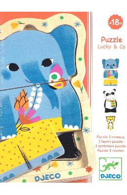 Puzzle lucky and co. puzzle straturi