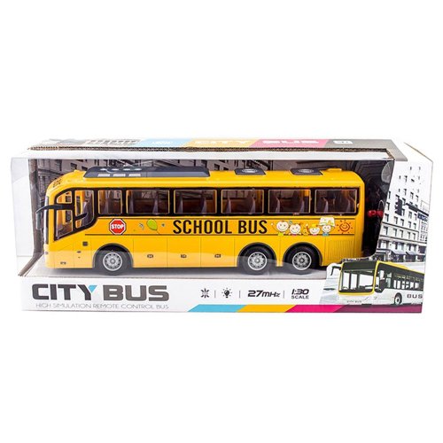 Autobuz scolar cu telecomanda ocie city bus 1:30