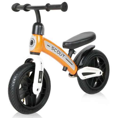 Lorelli Bertoni Bicicleta de echilibru fara pedale unisex roti cauciuc 10 inch lorelli scout air portocalie