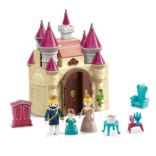 Castel de vis cu 3 figurine si mobilier dream castle