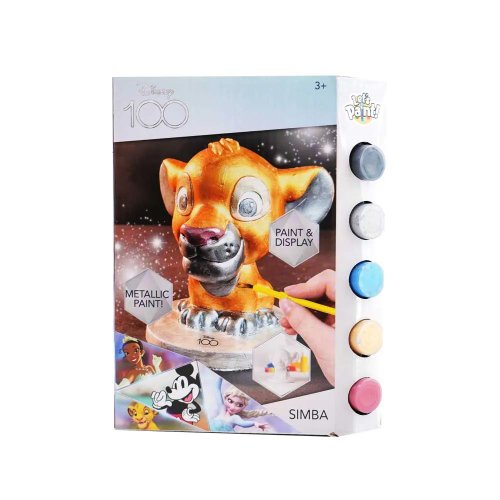 Figurina ceramica de colorat Disney Simba 14 cm
