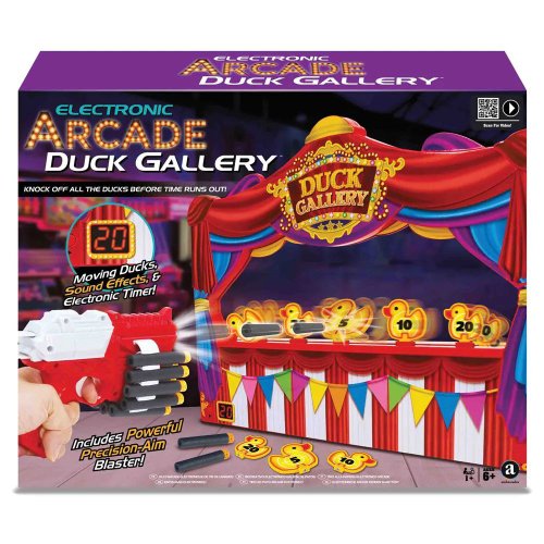 Joc cu tinta electronica cu rate si blaster ambassador arcade duck gallery