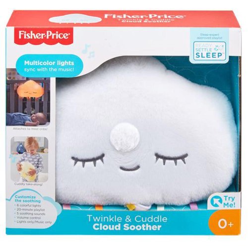 Mattel Lampa de veghe norisor pufos fisher price twinkle and cuddle soother