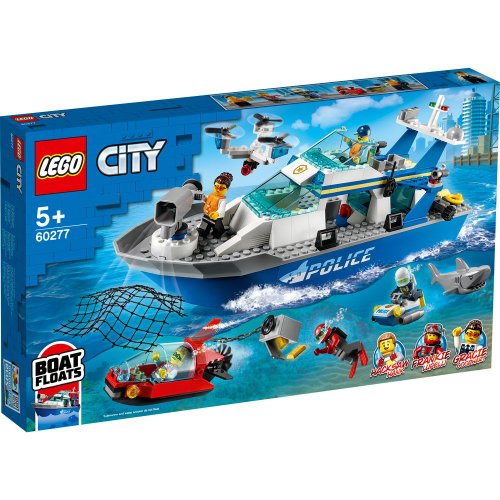 Lego city barca de patrula a politiei 60277