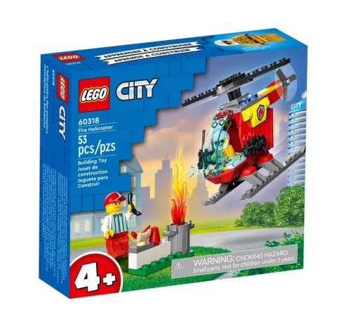 Lego city elicopterul de pompieri 60318