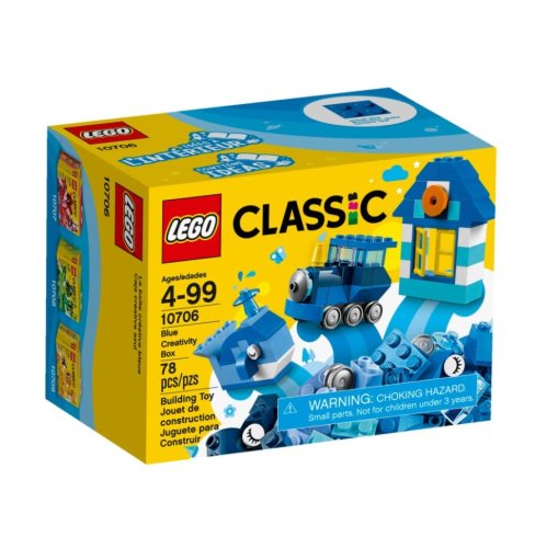 Lego classic caramizi creative albastre 10706