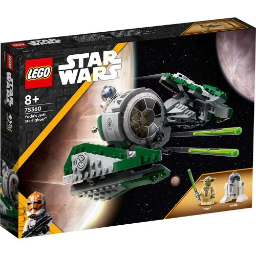 Lego star wars jedi starfighter al lui yoda 75360
