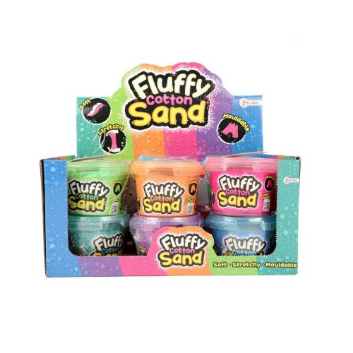 Nisip pufos si elastic pentru modelare ttoys fluffy cotton sand