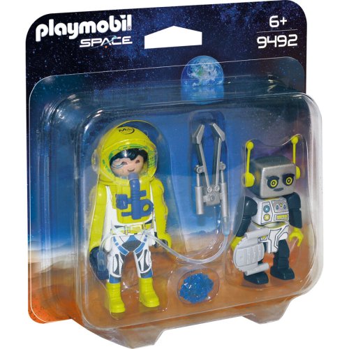 Playmobil pm49492 astronaut si robot