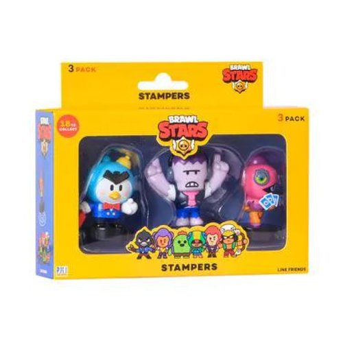 Set 3 figurine cu stampile pmi brawl stars