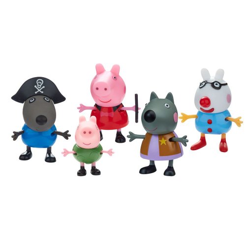 Set 5 figurine peppa pig and friends