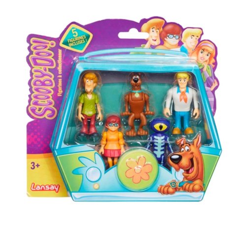 Set 5 figurine Scooby-Doo! 7 cm