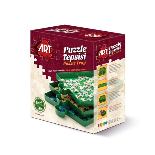 Set 6 tavite pentru sortare puzzle art puzzle