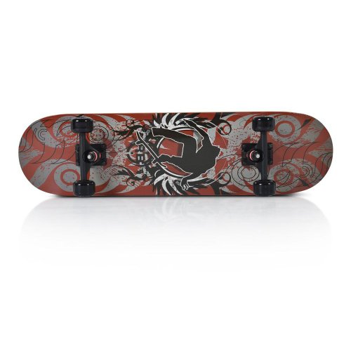 Skateboard moni lux b20 rosu 79x21 cm