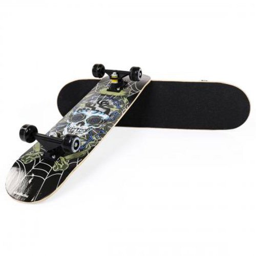 Skateboard moni lux b64 verde 79x21 cm