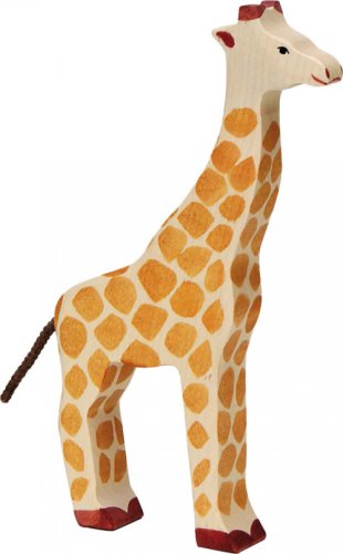 Figurina din lemn - girafa