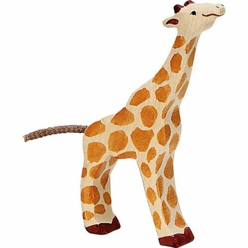 Figurina din lemn - girafa mica