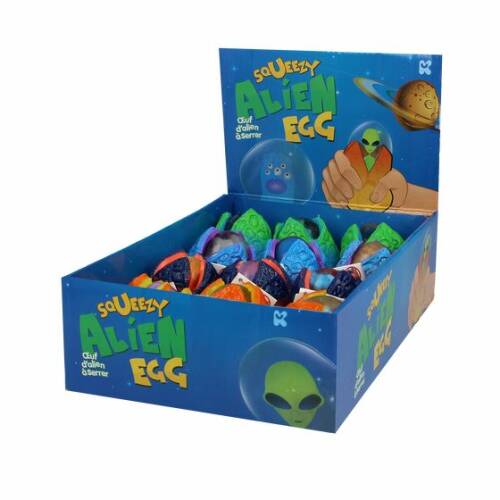 Jucărie antistres - ou cu extraterestru în balon