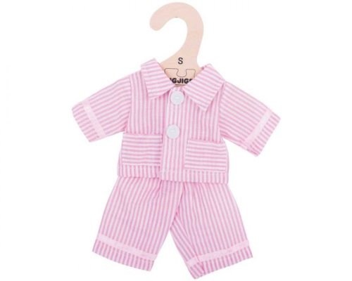Pijamale roz pentru papusi 34 cm