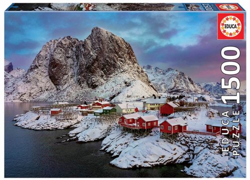 Puzzle cu 1500 de piese - insulele lofoten norvegia