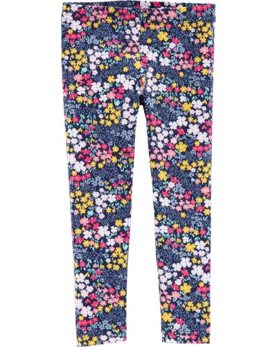 Carter’s pantaloni bleumarin, floral