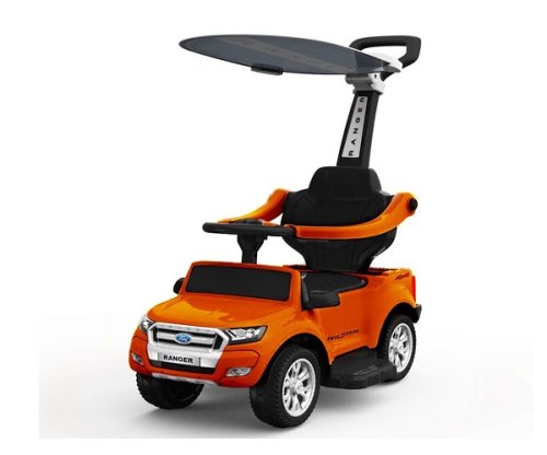 Hollicy Carucior electric pentru copii 3 in 1 ford ranger standard orange
