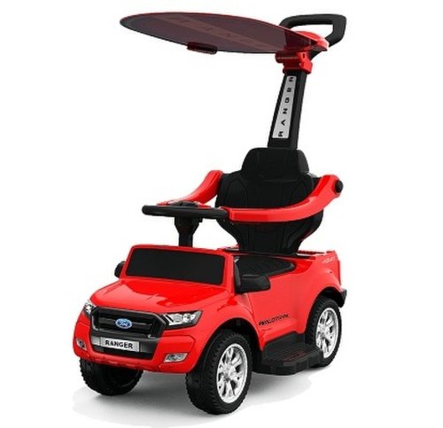 Carucior electric pentru copii 3 in 1 ford ranger standard rosu
