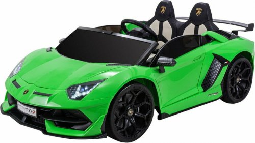 Hollicy Masinuta electrica lamborghini svj cu 2 locuri, 24v, 500w, echipata premium, drift edition, verde